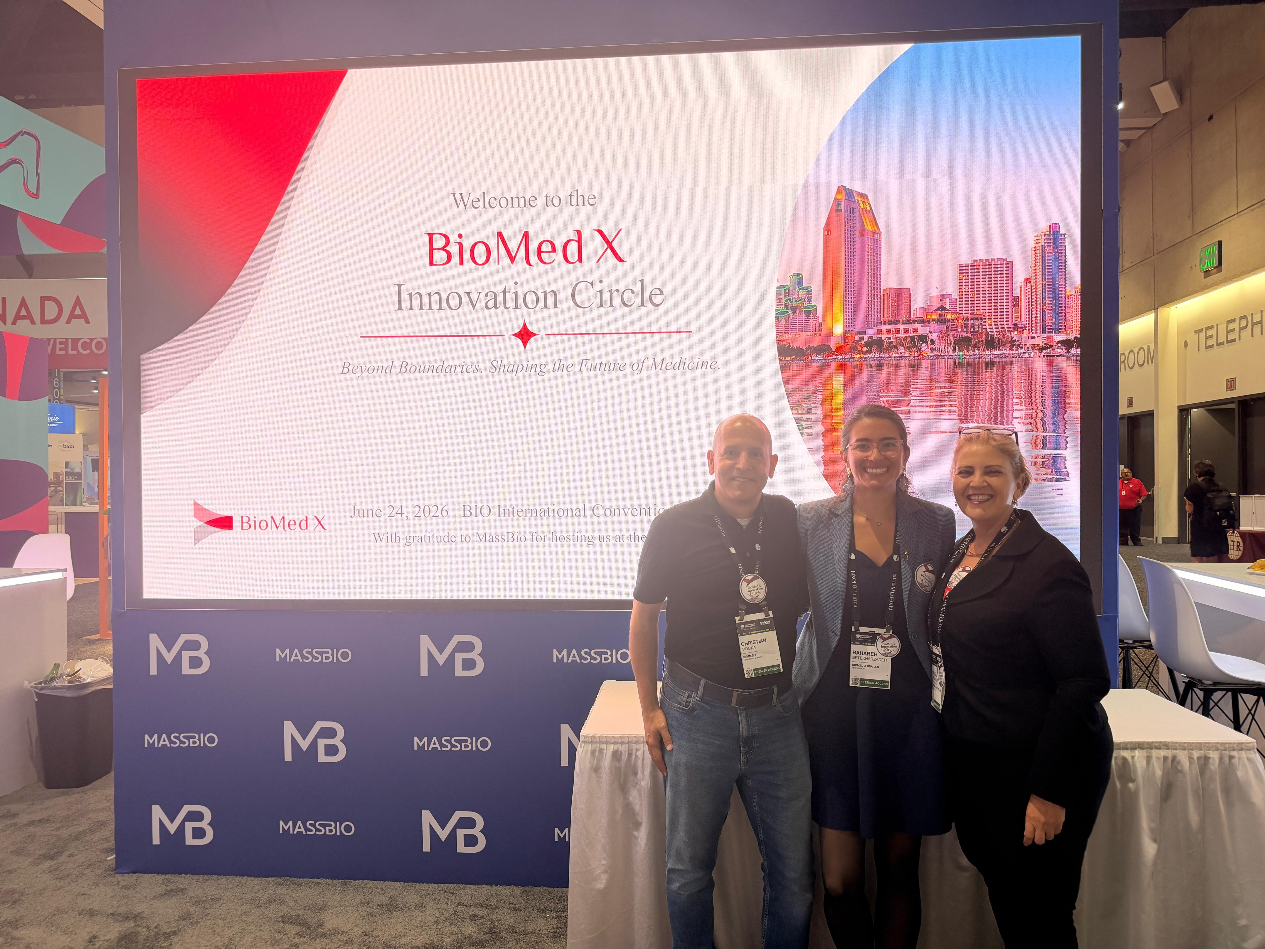 BioMed X scientists and industry partners